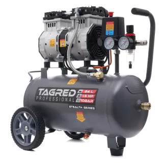 Компресор за въздух TAGRED TA3383/ 1.75kW/ 24 л Компресор за въздух TAGRED TA3383/ 1.75kW/ 24 л