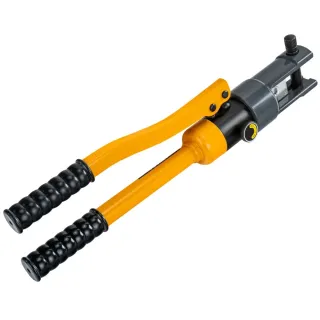 Хидравлична преса за кримпване с 14 матрици POWERMAT PM-ZHDK-6300T/ 12т/ 6-300 мм² Хидравлична преса за кримпване с 14 матрици POWERMAT PM-ZHDK-6300T/ 12т/ 6-300 мм²