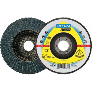 Ламелен диск за INOX/стомана KLINGSPOR SMT 624 - P40 115х22мм