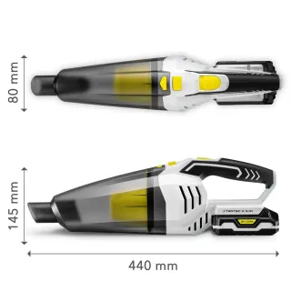 Акумулаторна ръчна прахосмукачка Trotec VC 10-20V/ 20V/ 2Ah