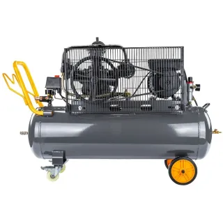 Маслен трифазен компресор Powermat PM-KO-100T-400V/ 3kW/ 100 л