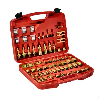 Комплект адаптери за промиване на климатици KraftDele KD10063/ 78 бр. Комплект адаптери за промиване на климатици KraftDele KD10063/ 78 бр.