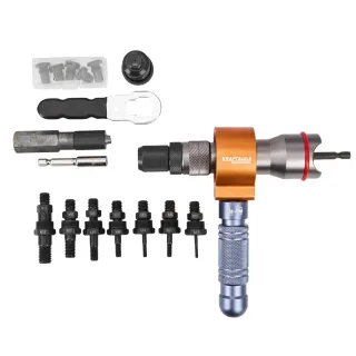 Нитачка за нит гайки и нитове 3в1 KraftDele KD5470 Нитачка за нит гайки и нитове 3в1 KraftDele KD5470