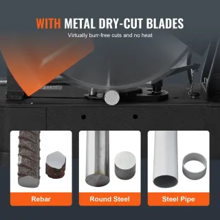 Циркуляр за метал VEVOR J1G-ZB-355G-3/ 2800W