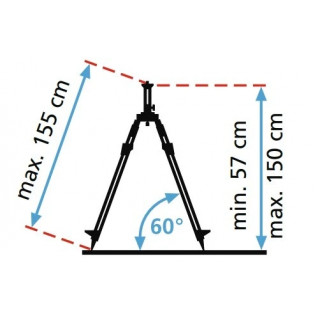 Тринога FixPod 155 cm Laserliner