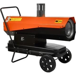Дизелов калорифер KraftDele KD5961/ с термостат/ 30kW/ 18л / 520 м³/ч Дизелов калорифер KraftDele KD5961/ с термостат/ 30kW/ 18л / 520 м³/ч