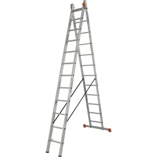 Двураменна алуминиева стълба KRAUSE DUBILO 2x12