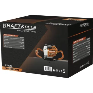 Бензинов свредел KraftDele KD5217/ 6,7 к.с.