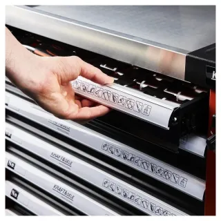 Количка с инструменти KraftDele KD1067/ 258 бр.