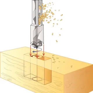 Фреза за дърво FARTOOLS MS 3625 / 370 W