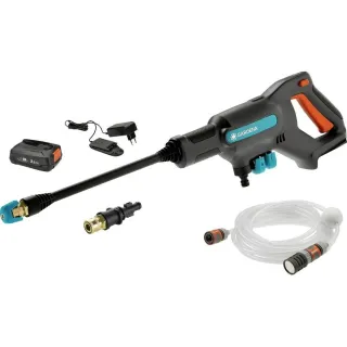 ПРОМО ПАКЕТ! Акумулаторна водоструйка AquaClean 24/18V P4A + подарък зарядно и батерия GARDENA