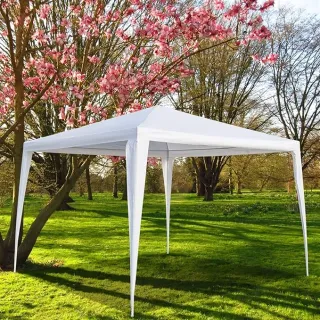 Градинска бяла шатра HERLY 29499/ 3х3х2.5м