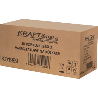 Автомонтьорски стол с органайзер за инструменти KraftDele KD1999