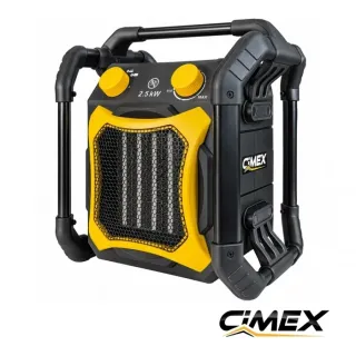 Електрически калорифер CIMEX EL25PRO/ 2.5 kW/ 451 m³/h