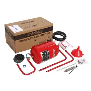 Пясъкоструйка + аксесоари KraftDele KD5879/ 19 л