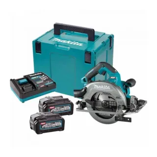 Акумулаторен ръчен циркуляр Makita HS004GM202, 190 мм, 40 V