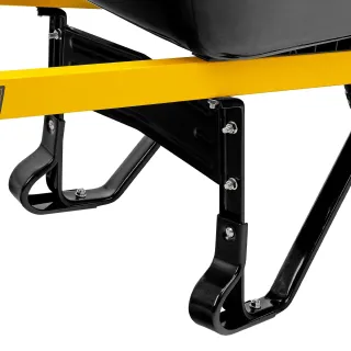 Подсилената строителна количка Denzel 6899977/ 230 кг