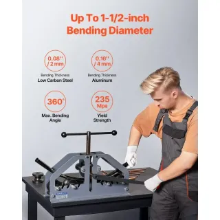 Ръчен уред за огъване за тръби VEVOR TR60A / 1-1/2