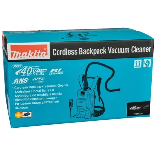 Акумулаторна гръбна прахосмукачка Makita VC012GZ01/ 40V