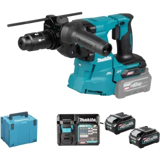 Акумулаторен перфоратор Makita HR012GU201/ 40V/ 2х4 Ah