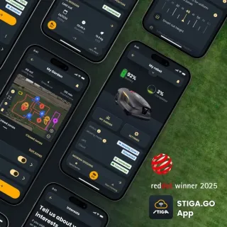 Косачка робот STIGA A 100v/ 25.2V/ 12Ah