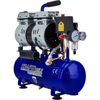 Безмаслен компресор KraftDele KD4098/ 550W/ 230V/ 9л Безмаслен компресор KraftDele KD4098/ 550W/ 230V/ 9л