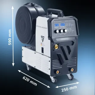 Заваръчен апарат STAHLWERK MIG/MAG 270 Pulse Pro/ 400V/ 270A