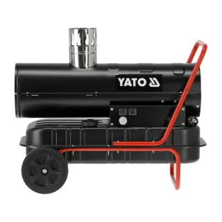 Дизелов калорифер Yato YT-99738/ 20kW/ 38 л/ 600 м³/ч/ с термостат/ LED Дизелов калорифер Yato YT-99738/ 20kW/ 38 л/ 600 м³/ч/ с термостат/ LED