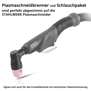 Плазмена горелка с маркуч STAHLWERK AG-60 / SG-55/ 5 м Плазмена горелка с маркуч STAHLWERK AG-60 / SG-55/ 5 м