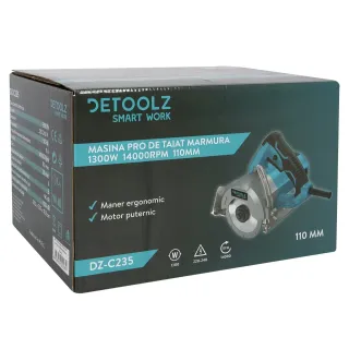 Електрически циркуляр за плочки Detoolz DZ-C235/ 1300W