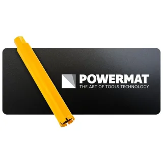 Диамантена боркорона за бетон POWERMAT PM-DWK-63x450M/ 63 x 450 мм