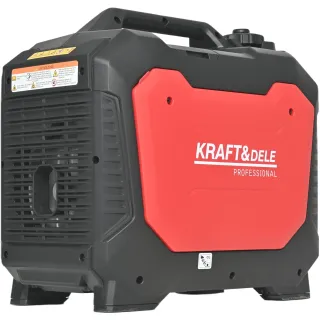 Инверторен генератор KraftDele KD3163/ 3.7kW/ 12/230V + USB/ 6,3 л Инверторен генератор KraftDele KD3163/ 3.7kW/ 12/230V + USB/ 6,3 л