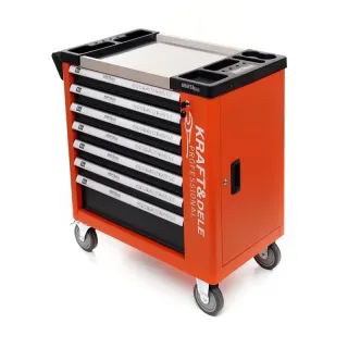 Количка с инструменти KraftDele KD1067/ 258 бр.