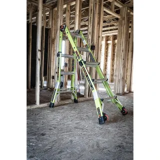 Професионална двураменна стълба Little Giant DARK HORSE 2.0 M17 Fiberglass/ 150кг