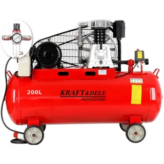 Маслен компресор KraftDele KD1475/ 4.3 kW / 5.9 к.с. 400V