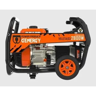 Бензинов генератор Genergy VELETA-S 2800W/ 2.6 л