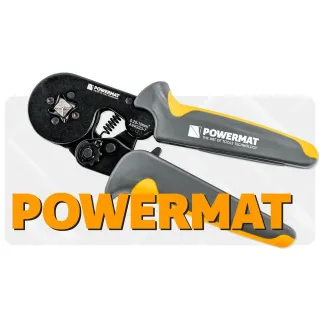Клещи за кримпване Powermat PM-ZDTK-175T/ 175 мм Клещи за кримпване Powermat PM-ZDTK-175T/ 175 мм