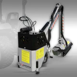 Фреза за мулчиране и ножици за жив плет Jansen HMS-100/180, 250 см	