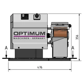 Лентов шлайф Optimum OPTIgrind GB 100S/ 1800W Лентов шлайф Optimum OPTIgrind GB 100S/ 1800W