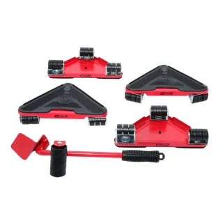 Комплект ролки за преместване на мебели AWTools AW23225/ 300 кг