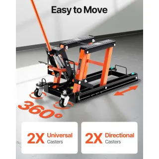 Хидравличен крик за мотоциклет VEVOR ZX0901-7B/ 680 кг Хидравличен крик за мотоциклет VEVOR ZX0901-7B/ 680 кг