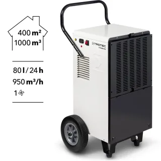 Индустриален влагоабсорбатор TROTEC TTK 380 ECO/ 950W/ 80 л/24 ч Индустриален влагоабсорбатор TROTEC TTK 380 ECO/ 950W/ 80 л/24 ч