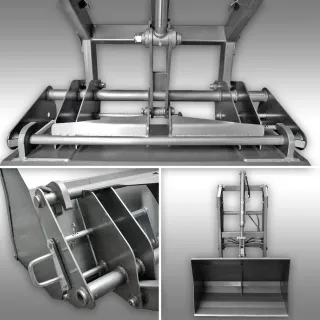 Заден товарач за трактор Jansen HL-3000, 500L Заден товарач за трактор Jansen HL-3000, 500L