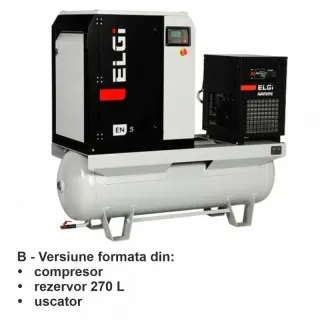 Електрически винтов компресор ROTAIR ELGI EN5/ 5.5-7.5kW/ 400V