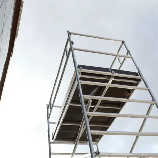 Професионално алуминиево скеле CONDOR ProtubeL10/ 9.8 м