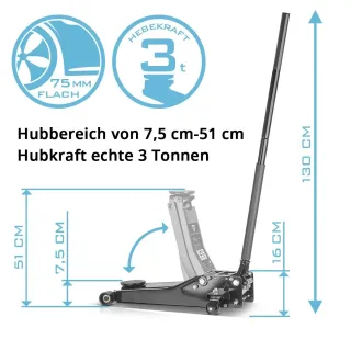 Крик тип крокодил STAHLWERK WH-25 ST/ 2.5t