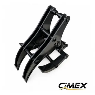 Механична щипка за мини багер CIMEX CHE12RS-MG/ 5 зъба