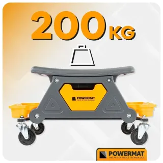 Сервизна табуретка POWERMAT PM-SWA-200T/ до 200 кг Сервизна табуретка POWERMAT PM-SWA-200T/ до 200 кг