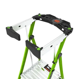 Професионална двураменна стълба Little Giant Fortress Platform 5 Step/ 170 кг