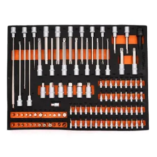 Количка с инструменти KraftDele KD1067/ 258 бр.